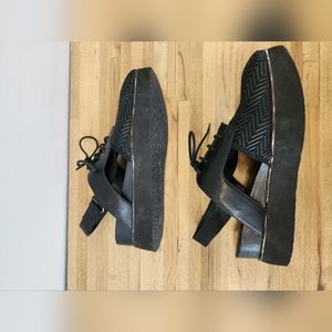 United Nude black slingback sneaker mules (size 41 / size 10)